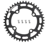 CYSKY Corona per Bici 104 BCD 30 Denti a 52 Denti Monocorona Stretta e Larga con Bulloni per Pignoni per Bici da Corsa, Bicicletta da Montagna, MTB, Ebike, Gravel