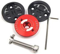 CYSKY G Edge Mount, supporto per tappo superiore per bici G Bryton Cycling GPS, Fit G 1000,820,810,800, 520,510,500,200 e Bryton 530 330 310 100 (Rosso)