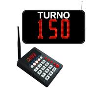CYSSJF Eliminacode 3 Cifre | Italiano/Francese/Spagnolo/Tedesco |Numeratore Elimina Code Digitale, Kit Eliminacode, Eliminacode Display 3 Cifre Con Telecomando (Descrizione audio, Spagnolo)