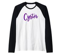 Cyster PCOS sindrome dell'ovaio policistico gynae Maglia con Maniche Raglan