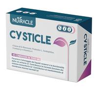 CYSTICLE - 60 Compresse | D-Mannosio Puro 1200mg | Integratore Cistite, con Mirtillo Rosso, Probiotici e Vitamina A | Per Candida e Infezioni Vie Urinarie | Vegan, Senza Glutine e Lattosio | Made in I