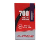 CYT 700 x 18?23 C/71,1 cm Road, Fixie Bike Inner Tube F/V Lungo Presta, Nero, 48 mm