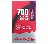 CYT Chaoyang Chaoyang, Tube 700x25/32 Presta 48mm Unisex Adulto, Nero, 700x25