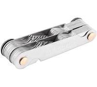 CYTGOUPER Set di 52 punte filettate in acciaio inox, 60° e 55°, per determinare la distanza delle viti, metriche e imperiali, per filettatura fine 0,25 - 6,0 mm e 4 - 62 G
