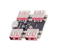 CYUSB 2.0 1-a-4 Quattro Porte HUB PCBA PC 4 Dispositivi Tipo-C per Tastiera Mouse Scanner Stampante