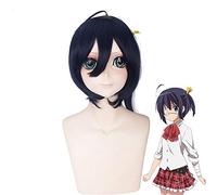Cyuunibyou Demo Koiga Shitai Take On Me Takanashi Rikka Parrucca Cosplay Amore, Chunibyo e altre delusioni Blue Hair PL-139