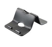 CYWDHFO Supporto for telefono da cruscotto auto, cuscinetto in silicone antiscivolo, supporto pieghevole for cellulare, staffa adesiva