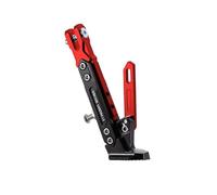 CYXPDX Cavalletto Laterale Moto per Kawasaki Z750 2004-2012,Cavalletto per Moto Supporto per Piede di Parcheggio Cavalletto Laterale Cavalletto Laterale Posteriore per Scooter,D-Red