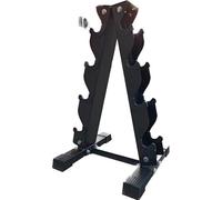 CYXZE Rastrelliera Manubri Porta Pesi Manubri Supporto per Manubri per Palestra Casa(capacità di Peso 300 kg,No Manubri) per Palestra, Casa, Esercizi,Black1