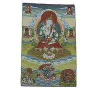 CYXZX Vajrasattva Tibetano Thangka Arazzo Ricamo Pittura Vintage Buddista Thangka Broccato per La Decorazione Domestica Meditazione (Size : 60x90cm(23x35inch))