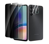 CYYAGE 2 Pezzi Vetro Temperato Pellicola Protettiva Privacy per Samsung Galaxy A05s 6,7 Pollici e 2 Pezzi Vetrino Protezione Fotocamera, Anti Spy Protettivo Film Durezza 9H, Anti Graffio, Senza Bolle