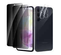 CYYAGE 2 Pezzi Vetro Temperato Pellicola Protettiva Privacy per Samsung Galaxy A35 6,6 Pollici e 2 Pezzi Vetrino Protezione Fotocamera, Anti Spy Protettivo Film Durezza 9H, Anti Graffio, Senza Bolle