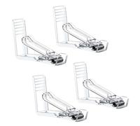 CZ Store - Fermatovaglia da Tavola | 4 Pezzi | ✮Garanzia A Vita✮ - Clip Ferma Tovaglia in Plastica Trasparente per Tavoli Esterni, Feste in Giardino, Terrazzo, Barbecue, Picnic, Tovaglie Plastica