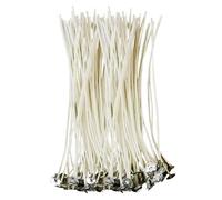 CZ Store®- Stoppino per candele 20 CM-✮✮Garanzia A Vita✮✮ | set di 50 parti| in cotone naturale al 100% guida alla produzione di candele profumate organic per pilastri/lanterne