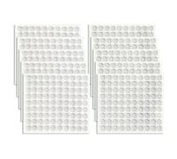 CZ Store Tondini Auto Adesivi |900 Pezzi|✮GARANZIA A VITA✮- Adesivo Rotondo - Punti in Nylon e Poliestere - Biadesivo Tondo per Decorazioni da Parete, Foto, Oggetti, Per Tutte le Superfici