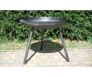 Czaja Stanzteile - Braciere Berlin, diametro 80 cm, braciere alto in acciaio da 2,5 mm per il giardino