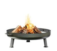 Czaja Stanzteile Braciere Bonn Ø80cm - con foro di scarico dell'acqua - caminetto per esterno, ciotola del fuoco per terrazza e giardino