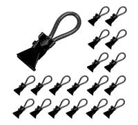 CZAKOMIX 30 Porta Asciugamani, Appendi Strofinacci Cucina, Appendi Asciugamani Bagno, Adatto per Appendere Asciugamani, Strofinacci, Forniture da Cucina, Bambole, Cappelli (Nero)