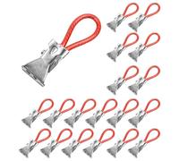 CZAKOMIX 30 Porta Asciugamani, Appendi Strofinacci Cucina, Appendi Asciugamani Bagno, Adatto per Appendere Asciugamani, Strofinacci, Forniture da Cucina, Bambole, Cappelli(Rosso)