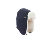 Czapka zimowa Lacoste Fleece Lined Water-Repellent - navy blue/white - Blu (L)