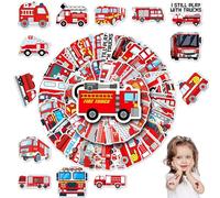 CZAYEFNH Adesivi per Vigili del Fuoco - Set di 100 Adesivi Non Ripetuti per Auto, Laptop, Valigia, Skateboard, Moto