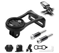 CZAYEFNH Contachilometri per Bici, Supporto Computer Bici, Lega di Alluminio Ciclismo Gomma a Pedale Supporto per Bici Regolabile Supporto per Bicicletta Regolabile per Garmin, IGPS