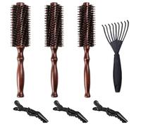 CZAYEFNH Set spazzola tonda di ricambio, spazzola rotonda per capelli, mini spazzola, spazzola per ricci - Il miglior accessorio per la cura dei capelli per uomini e donne
