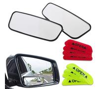CZAYEFNH Specchio Stradale Retrovisore - Specchio Convesso 360° Rotante e Regolabile per Garage Auto da Esterno, Auto, SUV e Camper