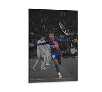 CZBAIY Ousmane Dembele - Poster artistico da parete, stampa su tela, decorazione per la stanza, 30 x 45 cm