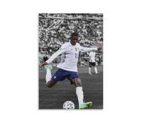 CZBAIY Ousmane Dembele - Poster su tela, decorazione artistica da parete, decorazione per la casa, 40 x 60 cm