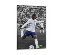 CZBAIY Ousmane Dembele - Poster su tela, stampa artistica da parete, decorazione moderna per la casa, 50 x 75 cm