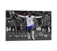 CZBAIY Ousmane Dembele - Poster su tela, stampa artistica su tela, poster decorativo moderno per la casa, 60 x 90 cm