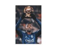 CZBAIY Ousmane Dembele - Stampa artistica da parete su tela, poster decorativo moderno per la casa, 30 x 45 cm