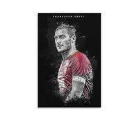CZBAIY Poster su tela, motivo: Francesco Totti (50 x 75 cm)