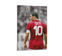 CZBAIY Stampa artistica da parete su tela con stampa artistica da parete con Francesco Totti, opera d'arte estetica per stanza, 60 x 90 cm