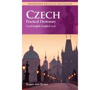 Karen von Kunes Czech-English/English-Czech Practical Dictionary (Tascabile)