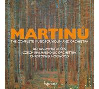 Czech Philharmonic Orchestra/ Hogwood, Christopher - Martinu: The Complete Music For Violin & Orchestra
