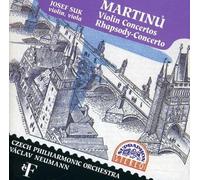 Bohuslav Martinu Violin and Viola Concertos (Neumann, Czech Po) (CD) Album