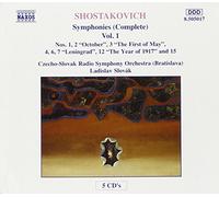 Czecho Slovak Radio Symphony Orchestra (Bratislava) - Sinfonie (Integrale) Vol.1 (5 CD):
