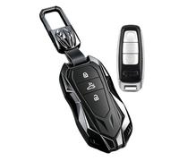 CZEMAM Cover per chiave auto in lega di zinco adatta per Audi A3 A6 Q8 | Custodia protettiva per portachiavi Mech Sporty per A3 2026 A7 A8L S3 Sportback A8 D5 RS6 custodia in silicone accessori nero