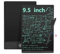 Czemo Tavoletta da Scrittura LCD Adulti 9,5 pollici, Riutilizzabili Lavagne LCD Elettronica Schermo Lavagna Digitale Portatile ewriter Lavagna Magica per Ufficio, Memo, Agenda, Monocromatica