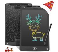 Czemo Tavoletta Grafica LCD Scrittura 10 Pollici Colorato, Elettronico Portatile Disegno Pad Writing Tablet con Stilo Regali per Bambini e Adulti (Nero)
