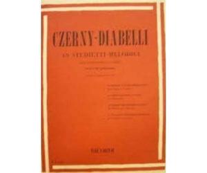 CZERNY C. - DIABELLI A.: 40 STUDIETTI MELODICI PER PIANOFORTE A 4 MANI RICORDI