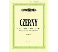 `Czerny, Carl` 10 Studies For The Left Hand Op 399 BOOK NUOVO