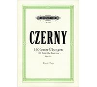 `Czerny, Carl` 160 Eight Bar Exercises Op 821 Piano Book NUOVO