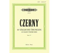 `Czerny, Carl` 40 Daily Exercises Op 337 BOOK NUOVO