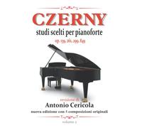 CZERNY: studi scelti per pianoforte