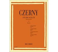 Czerny: Studi Scelti Volume I per Pianoforte | Spartito Esercizi Tecnica Pratica Dita | Libro Studi Classici Studenti Insegnanti | Edizione Ricordi Didattica | Metodo Piano Mugellini Conservatorio