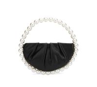 CZHJM 23 * 14CM Borsa da Sera con Perla Rotonda Borsa da Sposa con Strass Borsa da Sposa Pochette da Damigella d'Onore per Il Giorno delle Nozze Pochette da Donna con Perla