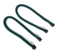 CZHJM 65 cm 1/2 Paio di Manici in Corda Blu Scuro/Nero di Ricambio per Obag Craft O Bag Manici Corti/Lunghi Manici per Borse in Corda Manico in Corda per la Realizzazione di Borse